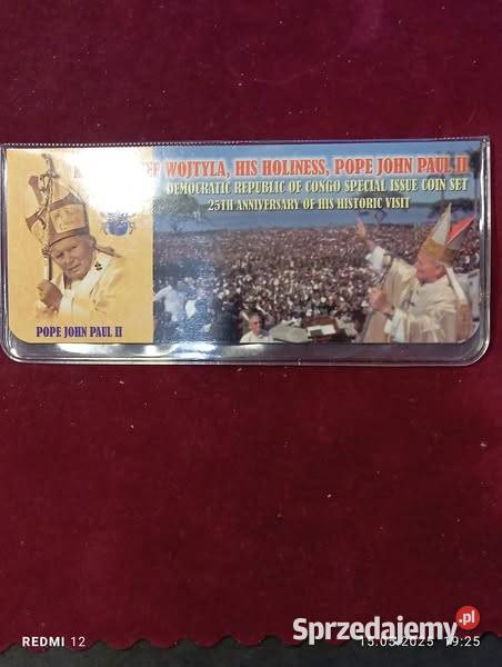 ET 1 FRAKONGO CONGO ZESTAW 4 MONNC 2004 PAPIERZ Warszawa