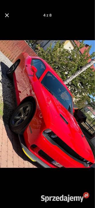 Dodge Challenger piękny stan V6 Teksas kurtyny powietrzne Challenger Sandomierz
