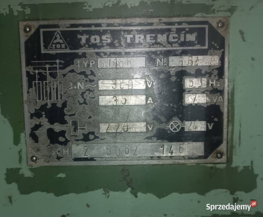 Tokarka TOS Trencin SV 18 R sprzedam