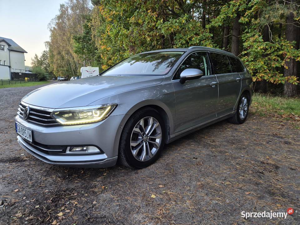 VW Passat B8 15TSI EVO 2019r DSG wspomaganie kierownicy Gdynia