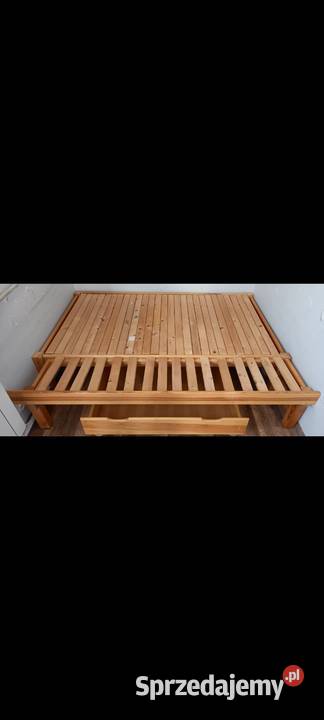 Łóżko 170x130 poszerzane z materacem i 2 65cm mazowieckie Małkinia Górna