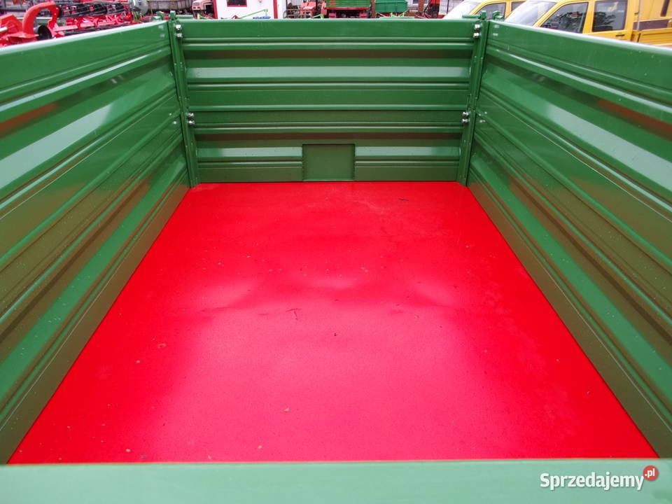 Przyczepa rolnicza 3t EuroMasz podwójne nadstawy nieuszkodzony Przyczepy rolnicze Opoczno