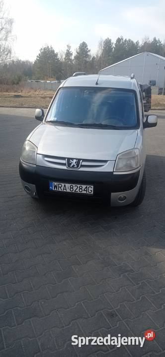 Peugeot partner Multispace 2007 16 HDi 90 koni nieuszkodzony Radom