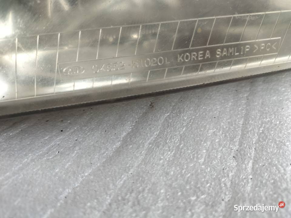 KIA CARNIVAL LAMPA PRZÓD PRZEDNIA LEWA Oświetlenie Kamień-Kolonia sprzedam