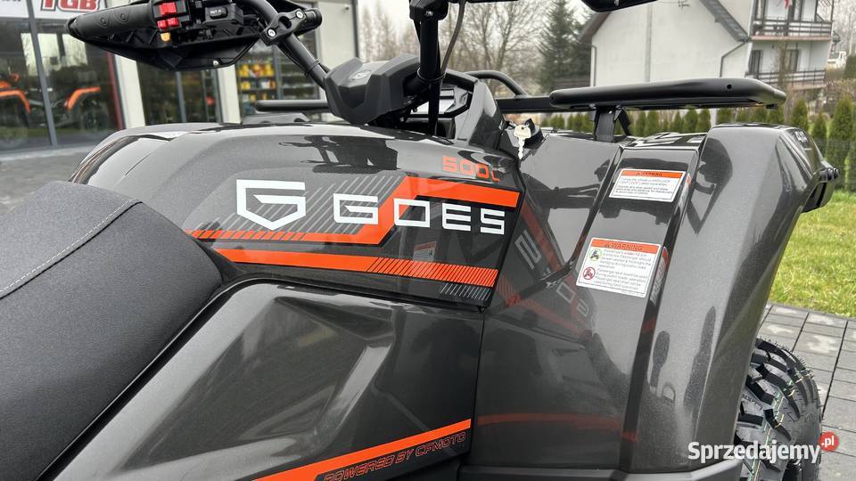 QUAD ATV GOES TERROX 500L 4X4 T3B CZARNY PEŁNY Kraków sprzedam