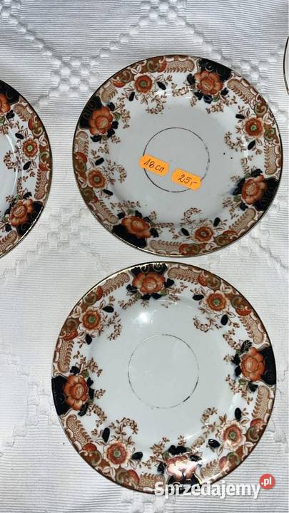 Talerzyk Stara angielska porcelana Bez sygnatury Gdańsk