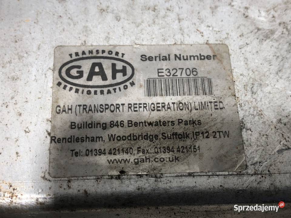 AGREGAT CHŁODNICZY CITROEN JUMPER II GAH Bus sprzedam