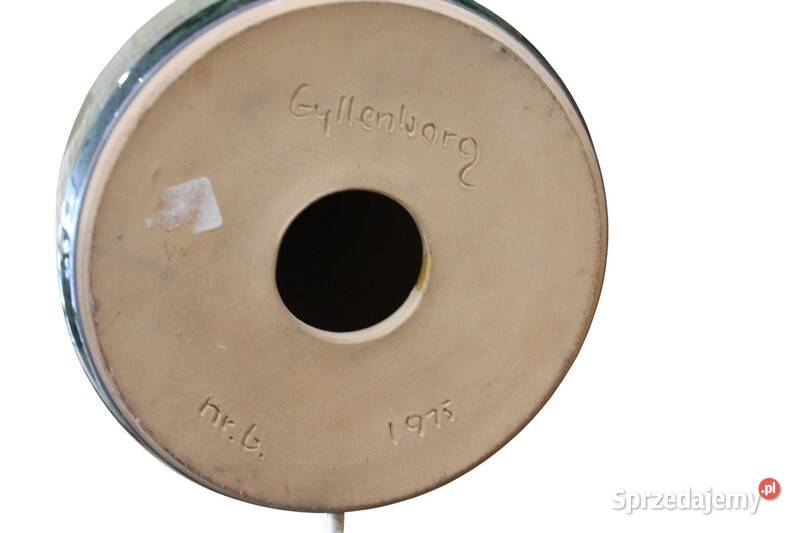 Lampka ceramiczna Gyllenborga z 1975 zachodniopomorskie Szczecin