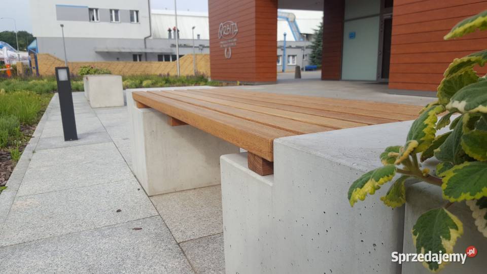 Betonowa ławka Heavy