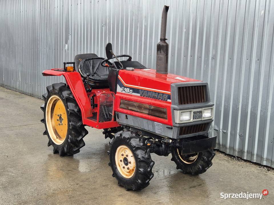 Traktorek traktor YANMAR F18D 18 44 Małuszyn