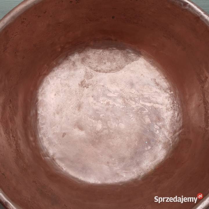 Duża miedziana misa miedziany garnek miedziany mazowieckie Warszawa sprzedam