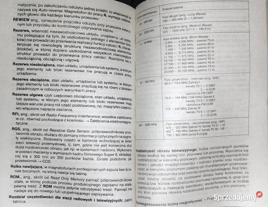 Leksykon techniki hifi i video Jerzy Auerbach miękka Chełm sprzedam