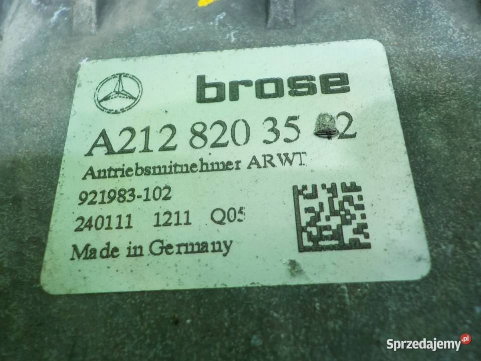 MERCEDES E W212 LIFT I 21 CDI 11r KOMBI 5D Suków