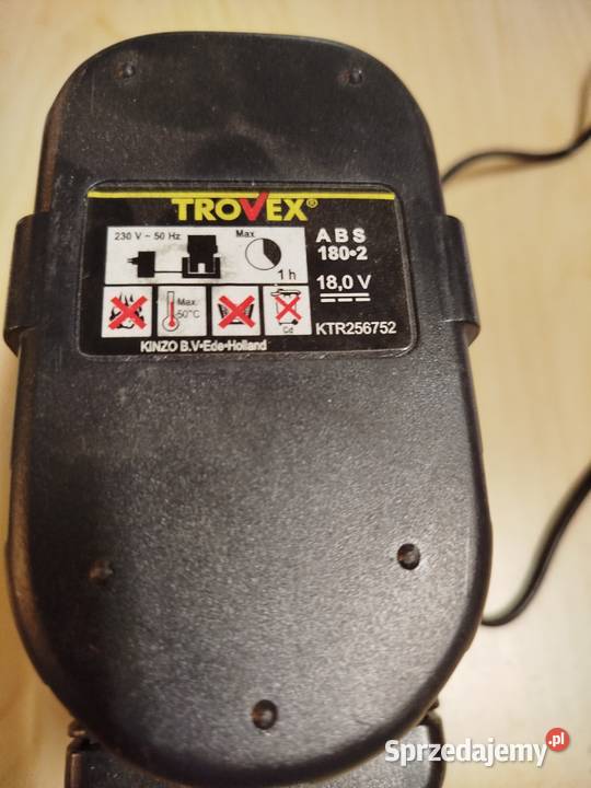 Ładowarka i bateria do wkrętarki Trovex Jaworzno