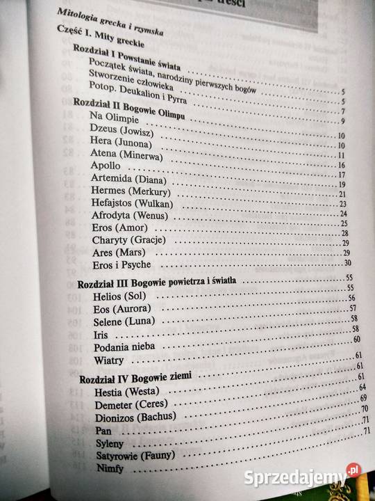 Mitologia Greków i Rzymian Antykwariat mazowieckie Warszawa sprzedam