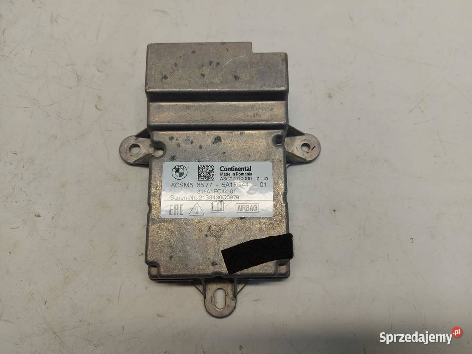 BMW G21 G20 2022r moduł sterownik sensor airbag