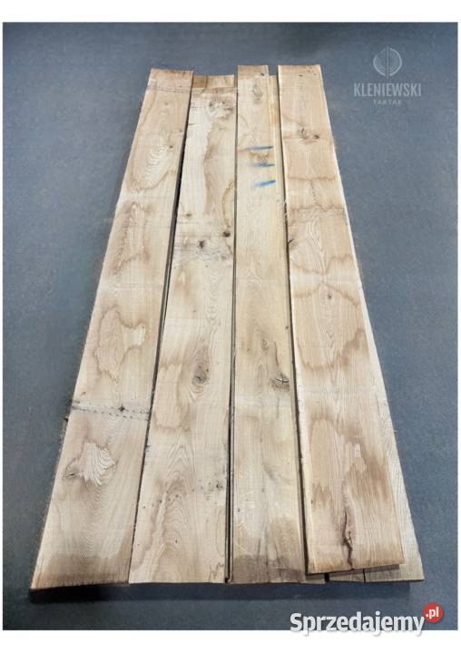 Tarcica dębowa sucha obrzynana III klasa KTE3 Adamów