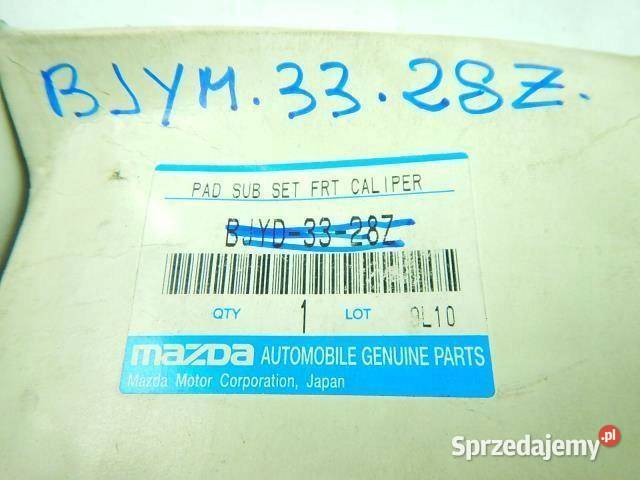 KLOCKI HAMULCOWE PRZÓD MAZDA 323 9804 13 15 lubelskie