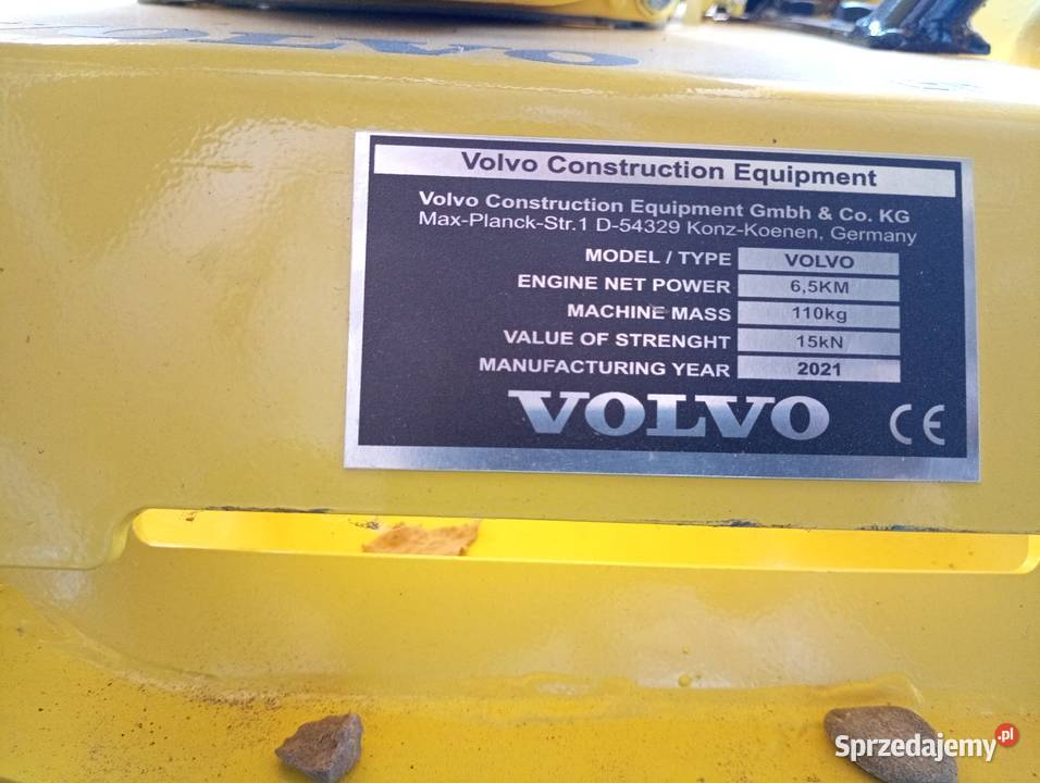 Sprzedam zagęszczarkę Volvo Rytro