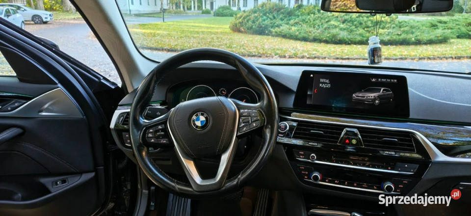 BMW 525 525d stan G30 2017 mazowieckie Sokołów