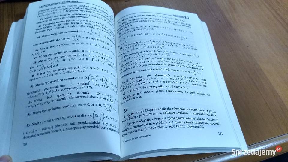 Matematyka maturzystów zadania Leksiński Macukow miękka Gdańsk