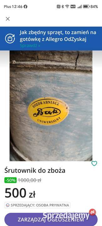 Śrutownik Bąk nieuszkodzony Pozostałe Jastrzębie-Zdrój