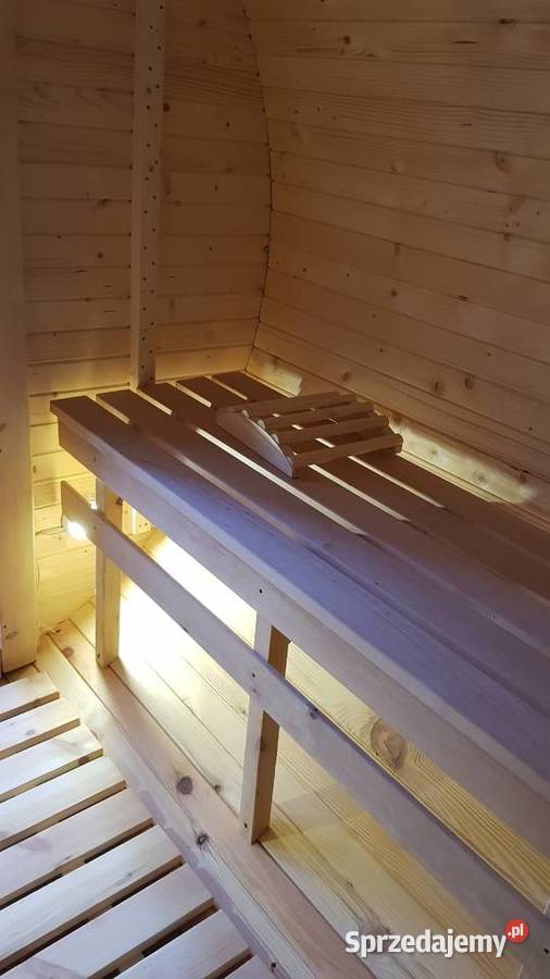 Sauna Beczka Ogrodowa Bania Ruska z Piecem Raszyn