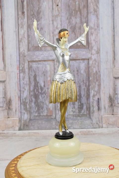 Tancerka Baletnica w Turbanie Figura z Brązu małopolskie Kraków