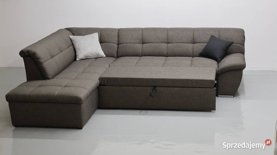 TIŁ nowy narożnik funkcja spania kanapa rogówka Poznań sprzedam