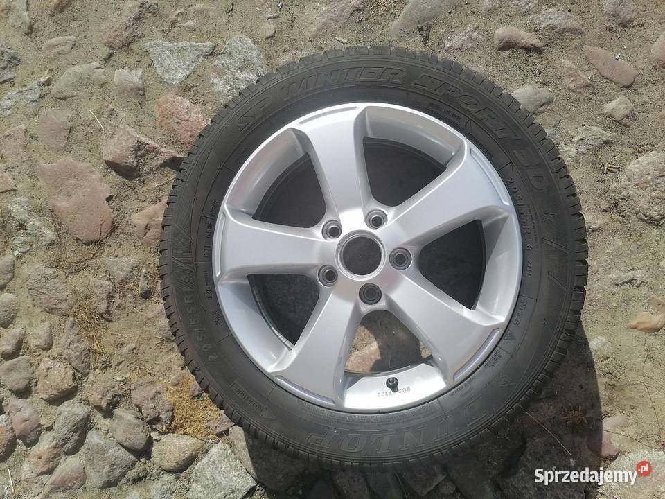 Felgi aluminiowe z oponami wielkopolskie Krotoszyn sprzedam