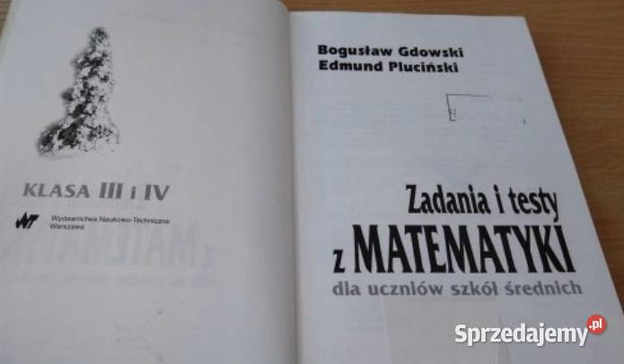 Zadania i testy z matematyki uczniów szkół szkoła ponadgimnazjalna pomorskie Gdańsk