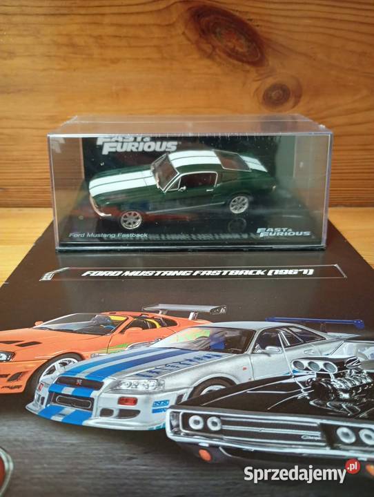 FORD MUSTANG FASTBACK 1967 deagostini 143 szybcy Warszawa sprzedam