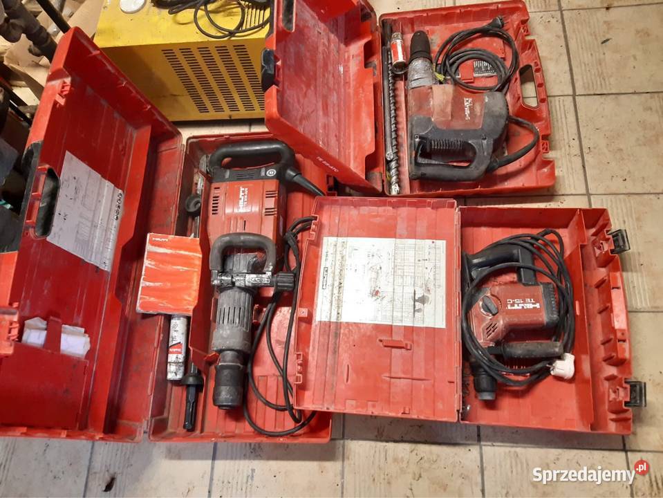 Młot wiertarka ZESTAW Pyskowice