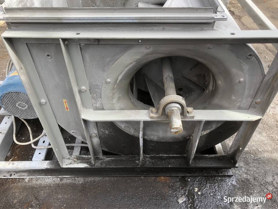 Wentylator promieniowy wyciąg z silnikiem 11kw wielkopolskie Ostrów Wielkopolski