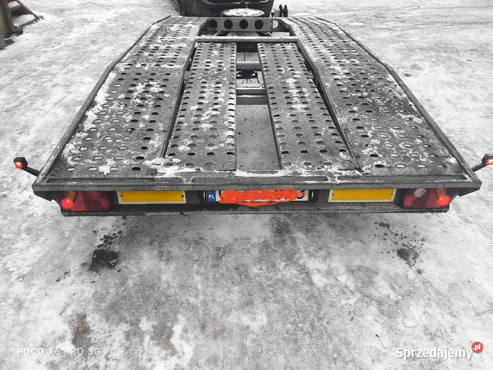 Przyczepa laweta zarejestrowana Wiola 2t dmc Wiola Lawety Rytel sprzedam