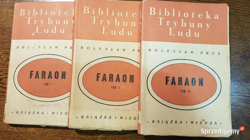 Faraon Wydanie z 1949 r Łódź