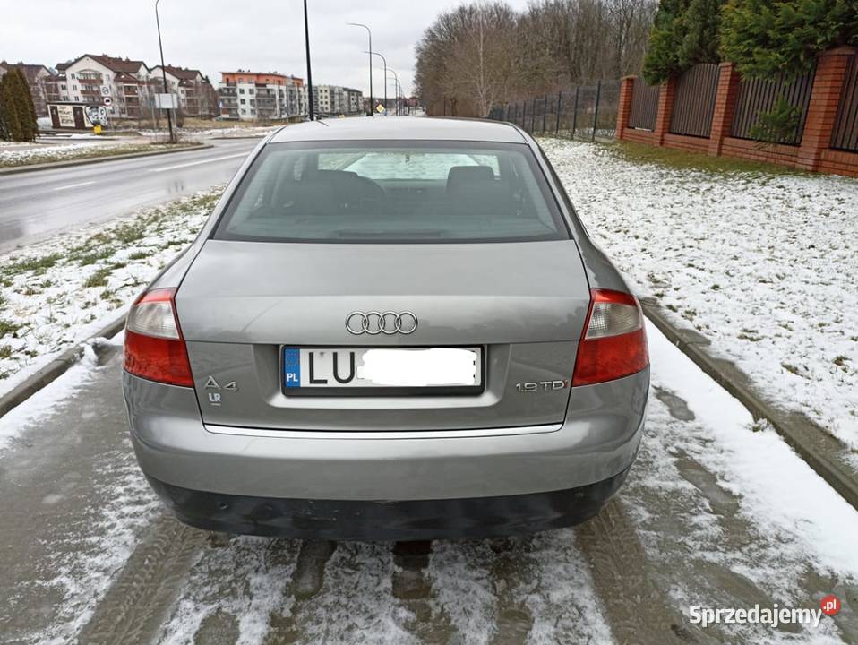 Audi A4 B6 19 TDI 2002 SEDAN Samochody osobowe