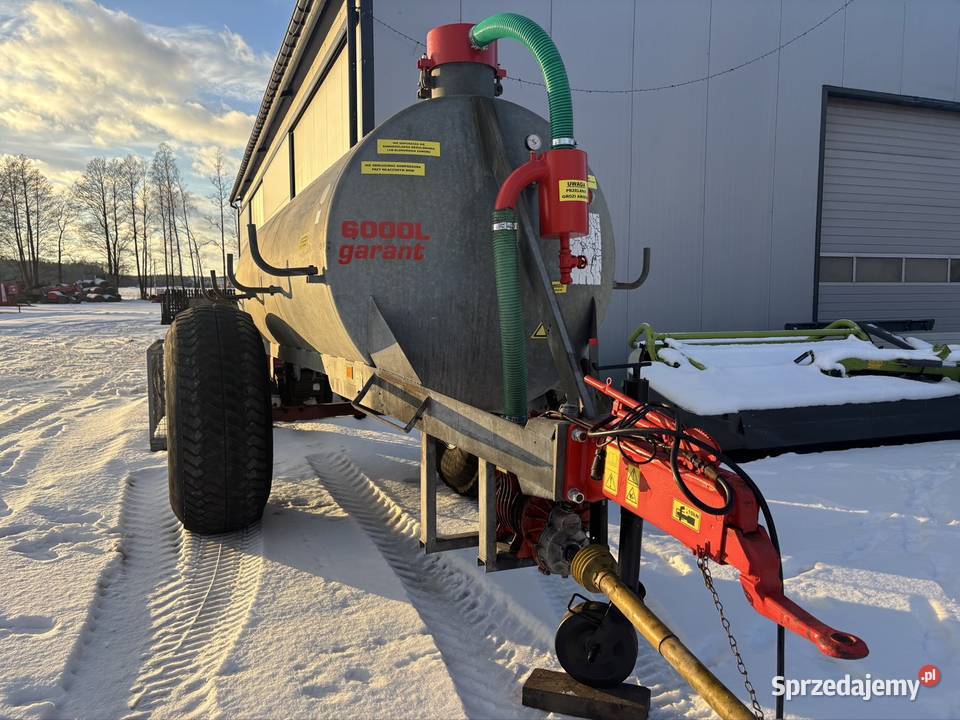 Beczkowóz 6000 litrów beczka szambiarka Myszyniec