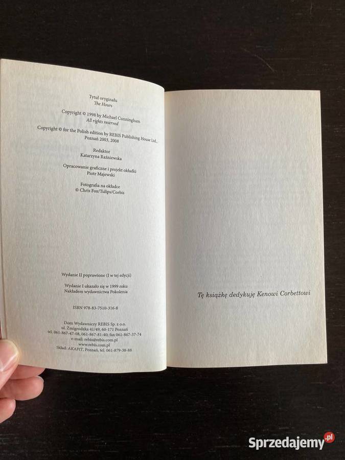 Michael Cunningham Godziny Proza i poezja