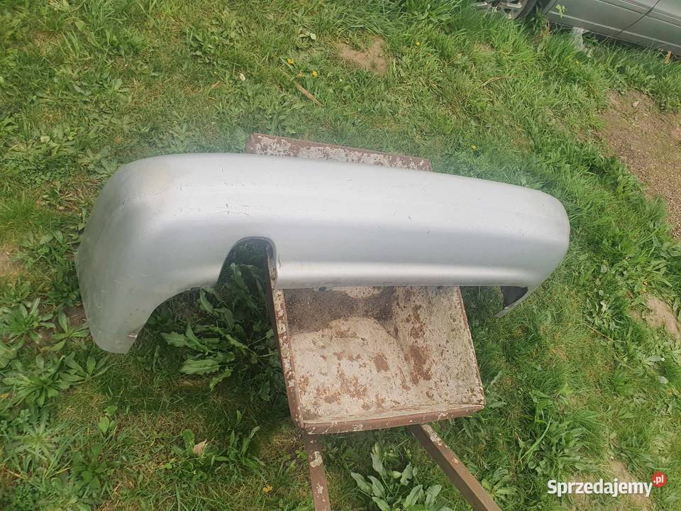 Zderzak tylny tył Daewoo Lanos sedan 4d srebrny Kraków sprzedam