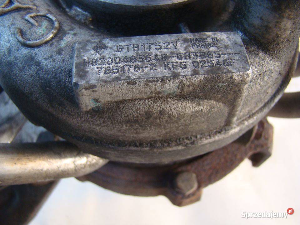 sprężarka powietrza turbina G9U B630 osobowe Parcice sprzedam