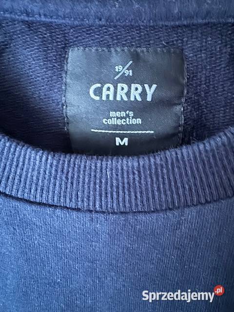 Bluza męska M Carry bawełna ciemny granat Rozmiar M Częstochowa sprzedam