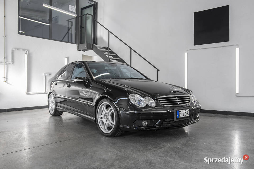 C55 AMG 2004 W203 z Japonii 49k przebiegu 49000km Warszawa sprzedam