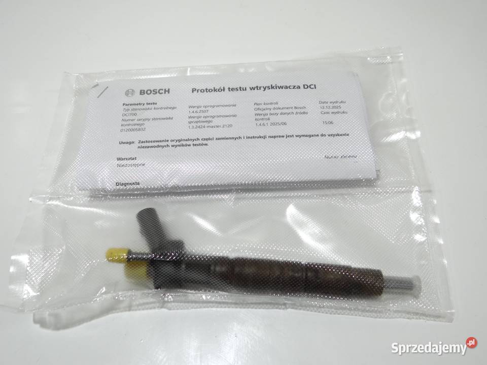 WTRYSKIWACZ BMW E60 E61 20 D N47 0445116001 Wtryskiwacze