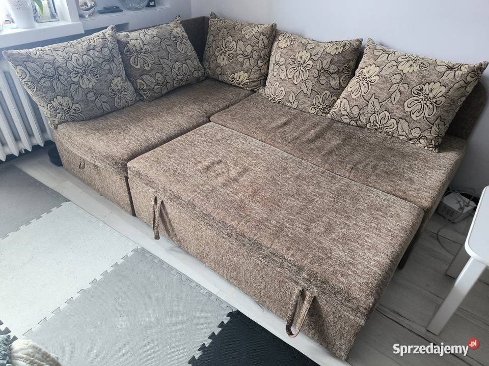 Narożnik z funkcją spania