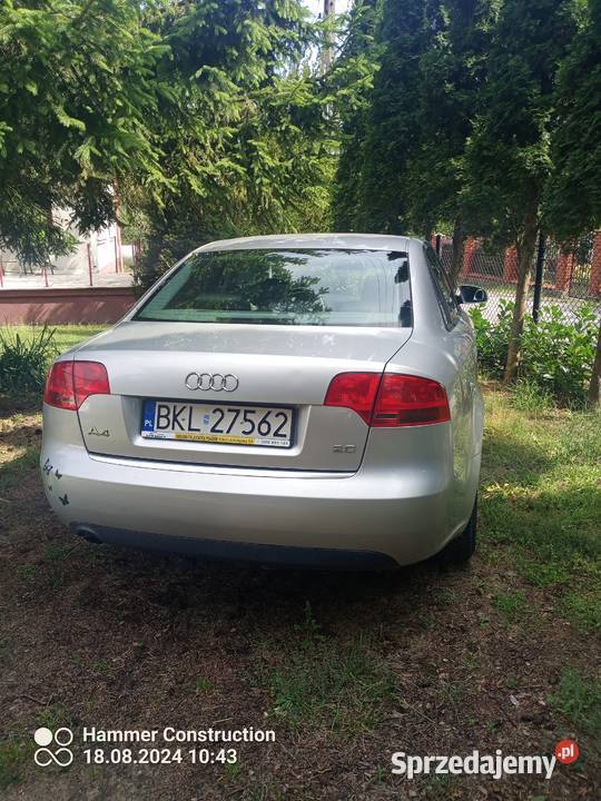 A4 B 7 2005 w całości na części automatyczna Włodzimierzów