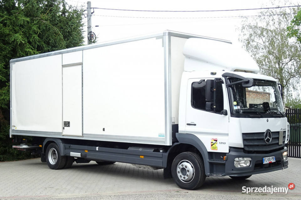 Mercedes Atego 1218 Euro 6 272 kontener 18p tachograf mazowieckie Góra Kalwaria