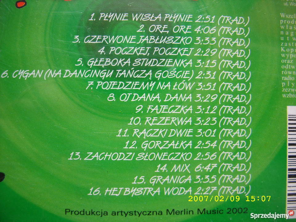 SkladankaCD ZABAWA NA 102 vol 2 CD Płyty i kasety Wołów sprzedam