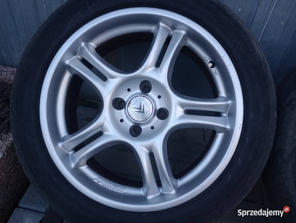 Alufelgi 17 4x108 et11 Peugeot Citroen Audi 80 Średnica 17" Włocławek