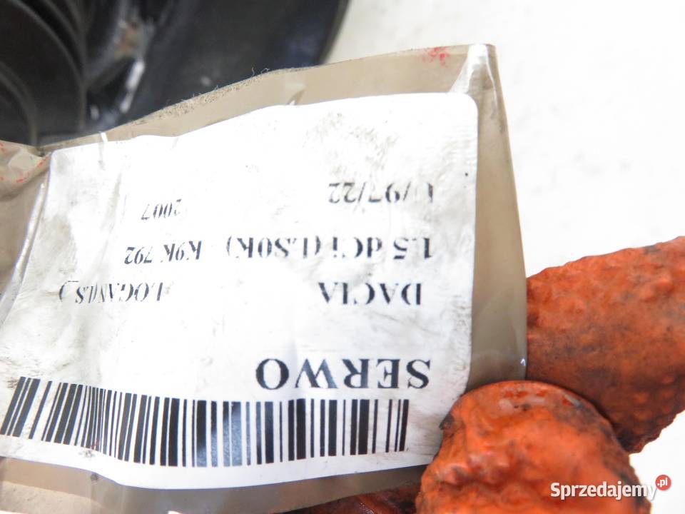 SERWO DACIA LOGAN 15 dCi K9K 792 472103298R małopolskie